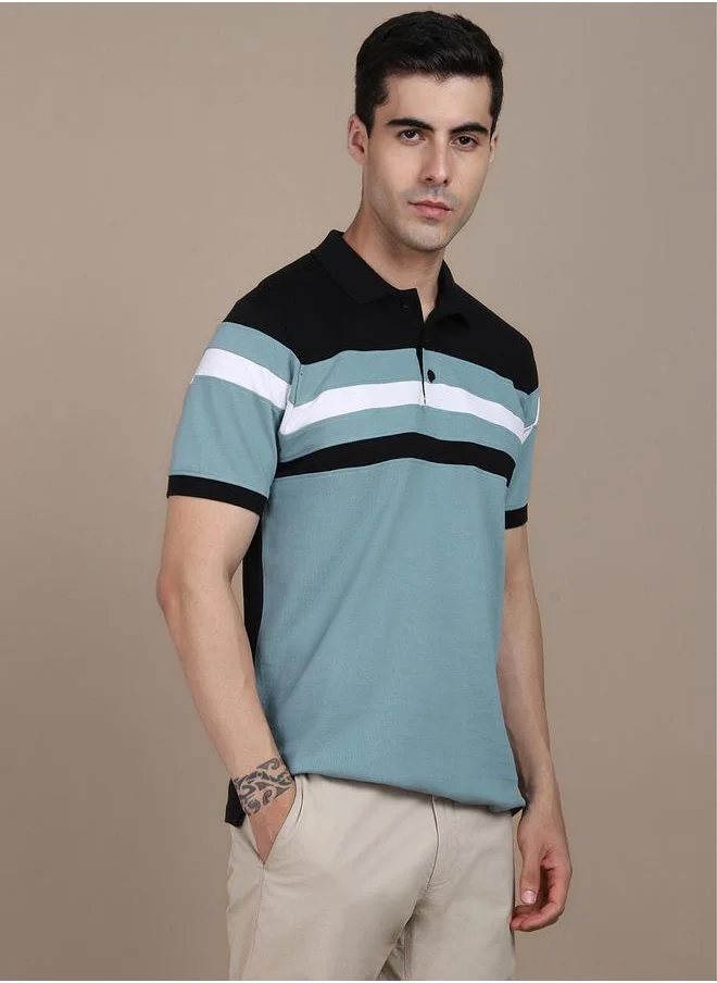 دينيس لينغو Sea Green T-Shirt for Men, Bold and Vibrant