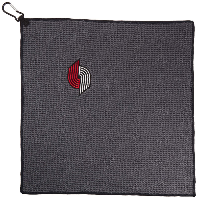 Team Effort NBA Portland Trail Blazers 15"x15" Grey Microfiber Towelportland Trail Blazers 15"x15" Grey Microfiber Towel, Multicolor, NA - Image 3