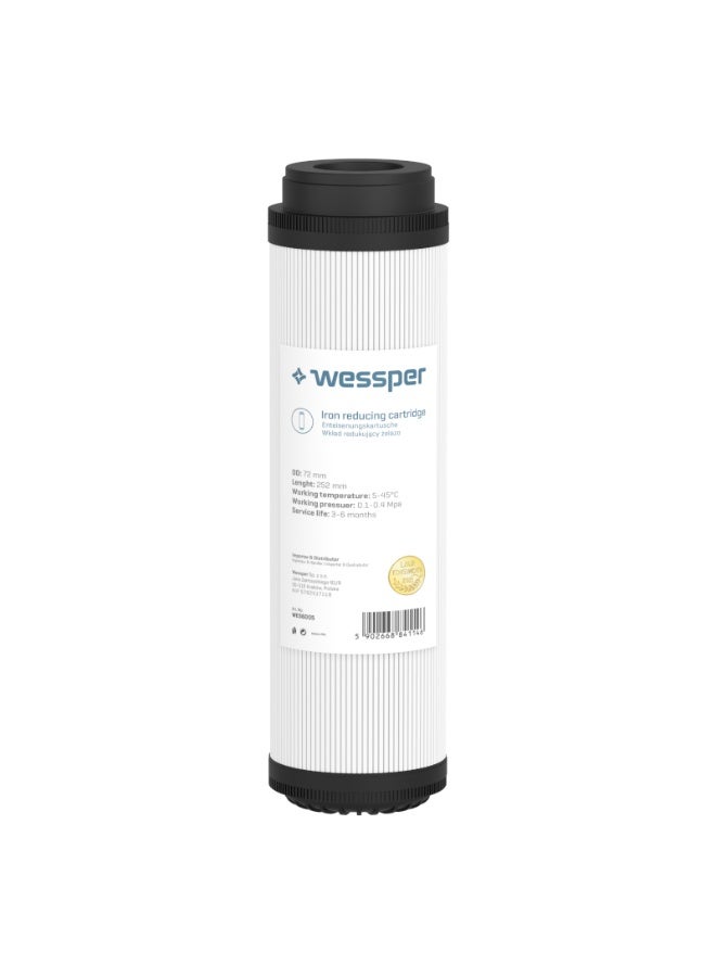 خرطوشة إزالة الحديد من ويسبر – فلتر قوي لمعالجة مياه عالية الحديد - Image 3