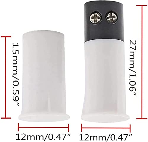 Lagogia Magnetic Reed Switch MC-33C NC Recessed Wired Door Window Alarm, Magneti Door Switch, Contact Sensor, for Home Security and Burglar Alarm Systems, Sets of 5 - Image 2
