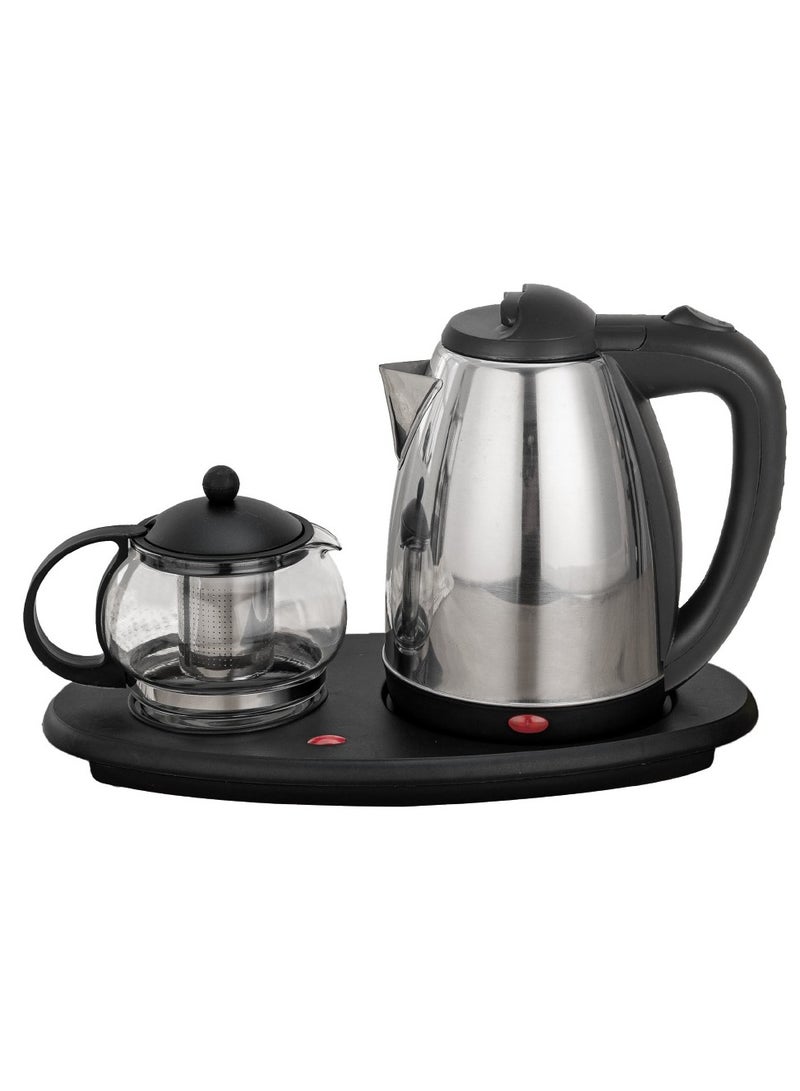 Denx Electric kettle with teapot and automatic shut-off feature - Image 1