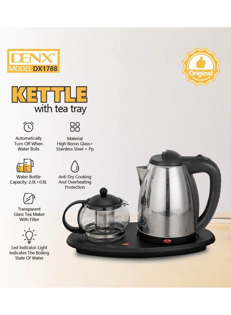 Denx Electric kettle with teapot and automatic shut-off feature - Image 2