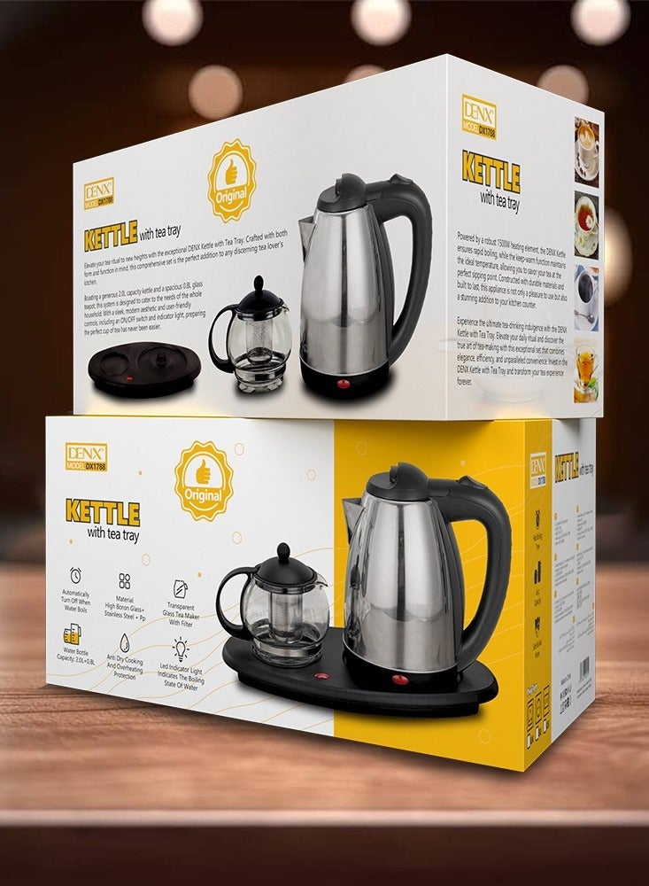 Denx Electric kettle with teapot and automatic shut-off feature - Image 4