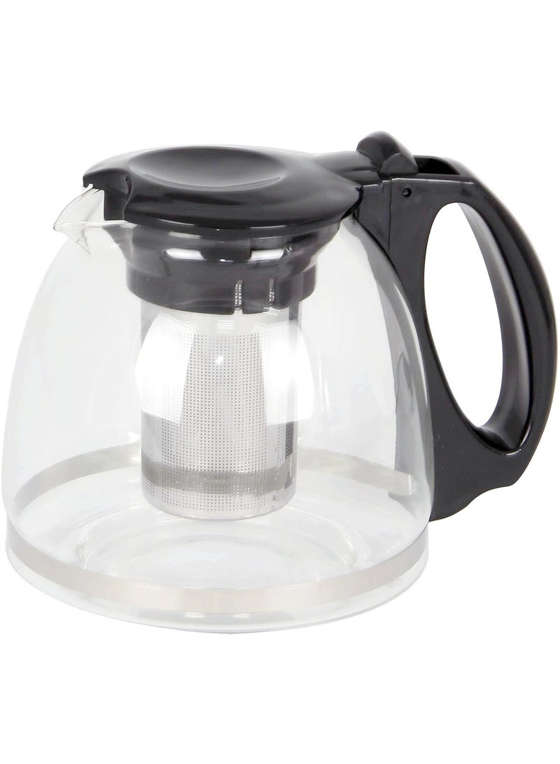 Denx Electric Kettle with Glass Teapot with Light Indicator for Home and Hotel Use, 1800 Watts, 2.0 Liter Capacity, Electric Kettle with Glass Tea Tray, 1.5 Liter Capacity. - Image 4
