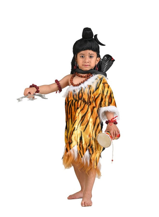BookMyCostume BookMyCostume Lord Shiva Shankar Bhagwan Hindu God Kids & Adults Fancy Dress Costume - Premium 8-10 years  - Image 5