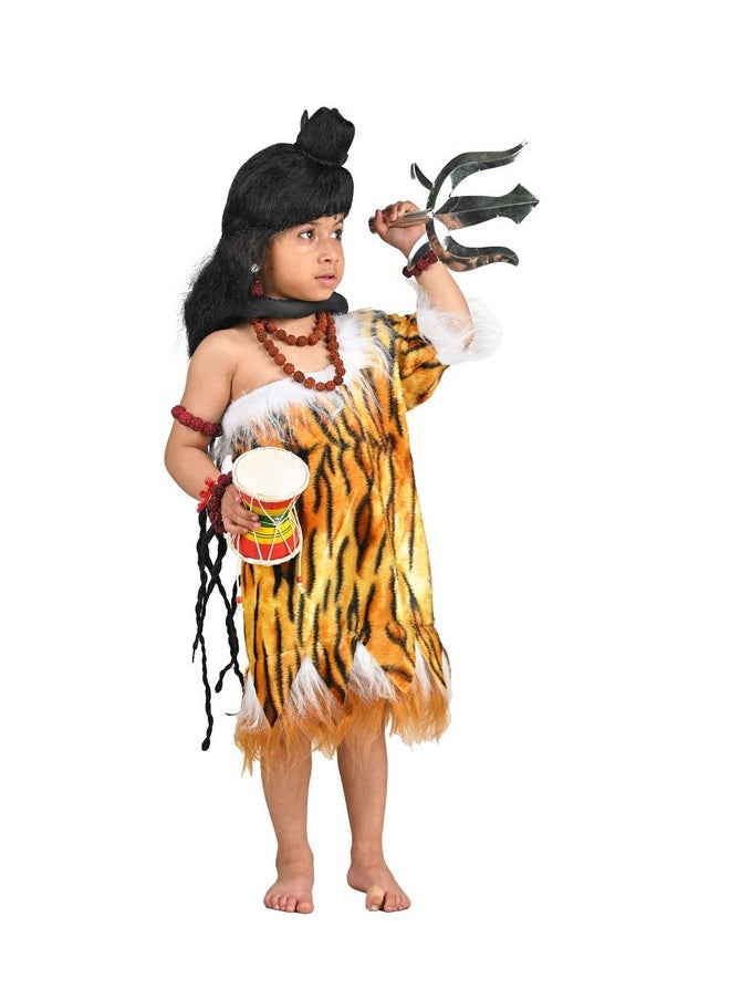 BookMyCostume BookMyCostume Lord Shiva Shankar Bhagwan Hindu God Kids & Adults Fancy Dress Costume - Premium 8-10 years  - Image 2