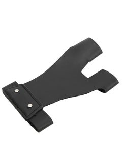Archery Protective Glove Leather Hand Guard Bow Shooting Glove Traditional Type for Left Hand Outdoor