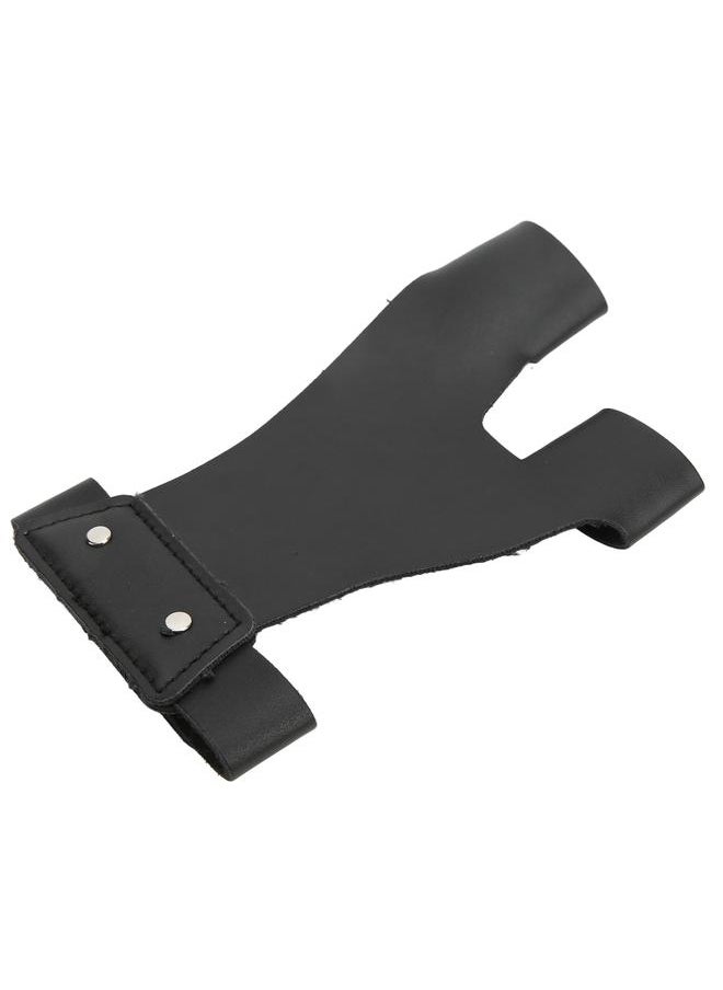Thoraya - Archery Protective Glove Leather Hand Guard Bow Shooting Glove Traditional Type for Left Hand Outdoor - Image 1