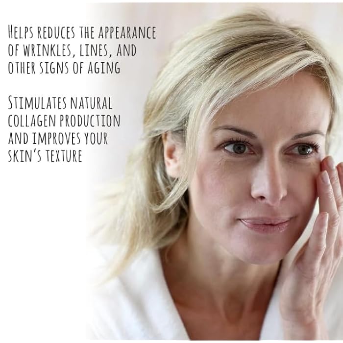 Saly Jolie Collagen Anti Aging Face Cream, Wrinkle Cream for Face and Neck Hyaluronic Acid, Vit C, Day & Night Face Lotion - Image 3