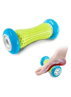 KIIUMI Foot Massage Roller Pain Relief Massager Relieve Plantar Fasciitis Heel Foot Arch Pain Relax Shoulder Back Foot Hand Foot Recovery Massage Roller Plantar Yoga Heel Arch Pain Relief Therapy  - Image 1
