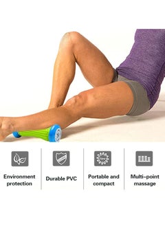 KIIUMI Foot Massage Roller Pain Relief Massager Relieve Plantar Fasciitis Heel Foot Arch Pain Relax Shoulder Back Foot Hand Foot Recovery Massage Roller Plantar Yoga Heel Arch Pain Relief Therapy  - Image 5