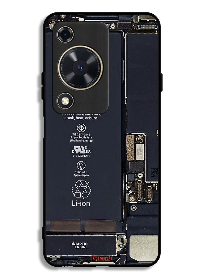 Tolwak Huawei nova Y72 Protective Case Cover Phone Circuit Pattern  - Image 1