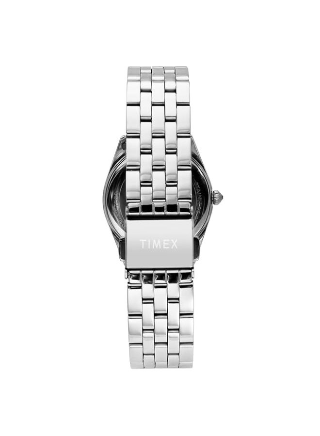 تيميكس ساعة TIMEX عقارب نسائية، بمينا مستدير ومقاومة للماء - Image 3