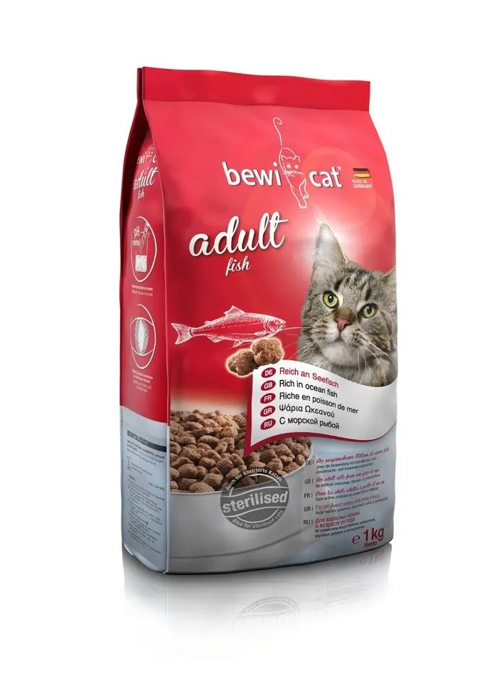 Bewi Cat With Fish Dry food 1kg - Image 2
