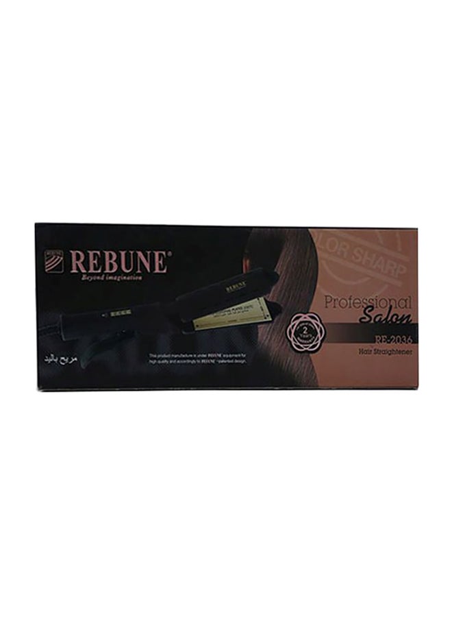 REBUNE Professional Hair Straightener Black 800grams - Image 3