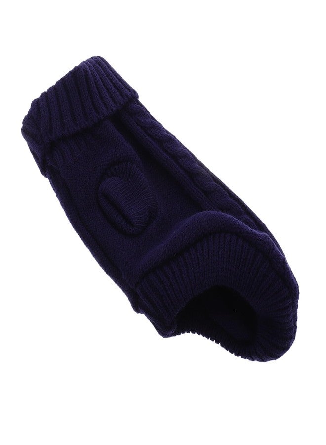 BESPORTBLE Warm Cable Knit Sweater for Small Dogs and Cats Solid Colors Soft and Knitwear for Puppies and Kittens - Image 1