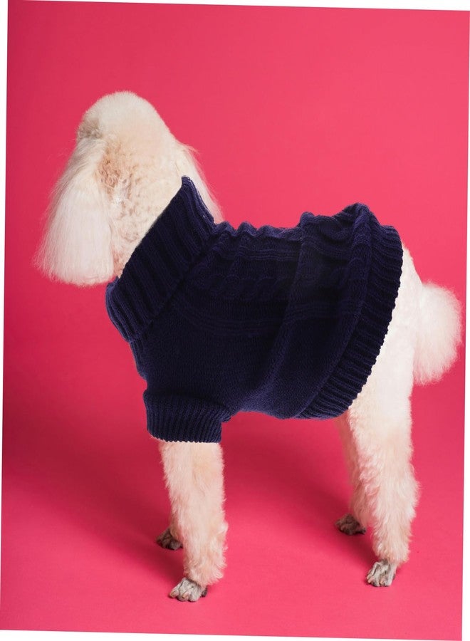BESPORTBLE Warm Cable Knit Sweater for Small Dogs and Cats Solid Colors Soft and Knitwear for Puppies and Kittens - Image 5