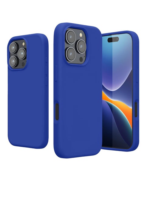 Case Compatible with Apple iPhone 16 Pro Max Case - TPU Silicone Phone Cover with Soft Finish - Baltic Blue