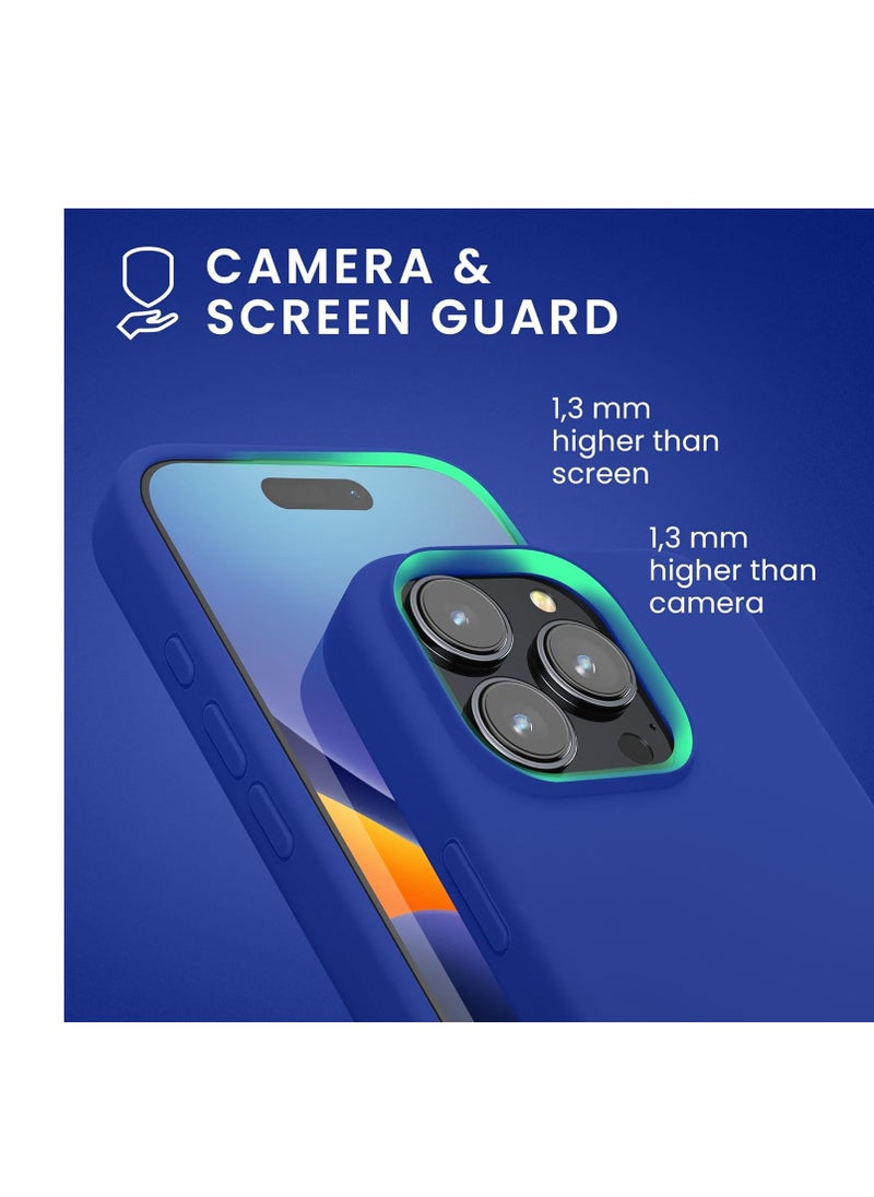 Generic - Case Compatible with Apple iPhone 16 Pro Max Case - TPU Silicone Phone Cover with Soft Finish - Baltic Blue - Image 1
