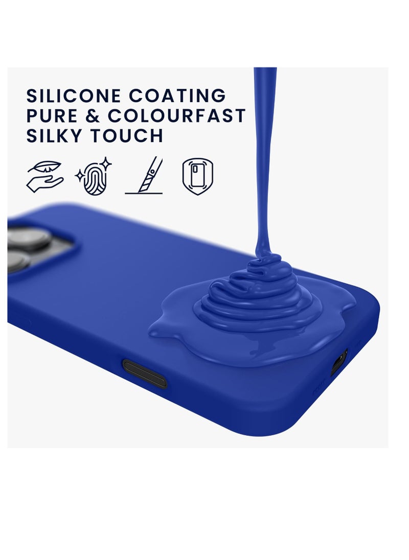 Generic - Case Compatible with Apple iPhone 16 Pro Max Case - TPU Silicone Phone Cover with Soft Finish - Baltic Blue - Image 1