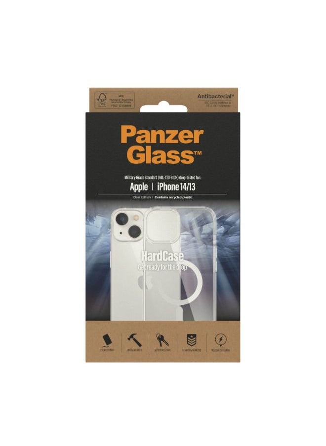 PanzerGlass - PanzerGlass HardCase MagSafe for Apple iPhone 14 (6.1" 2022) - Clear - Image 1