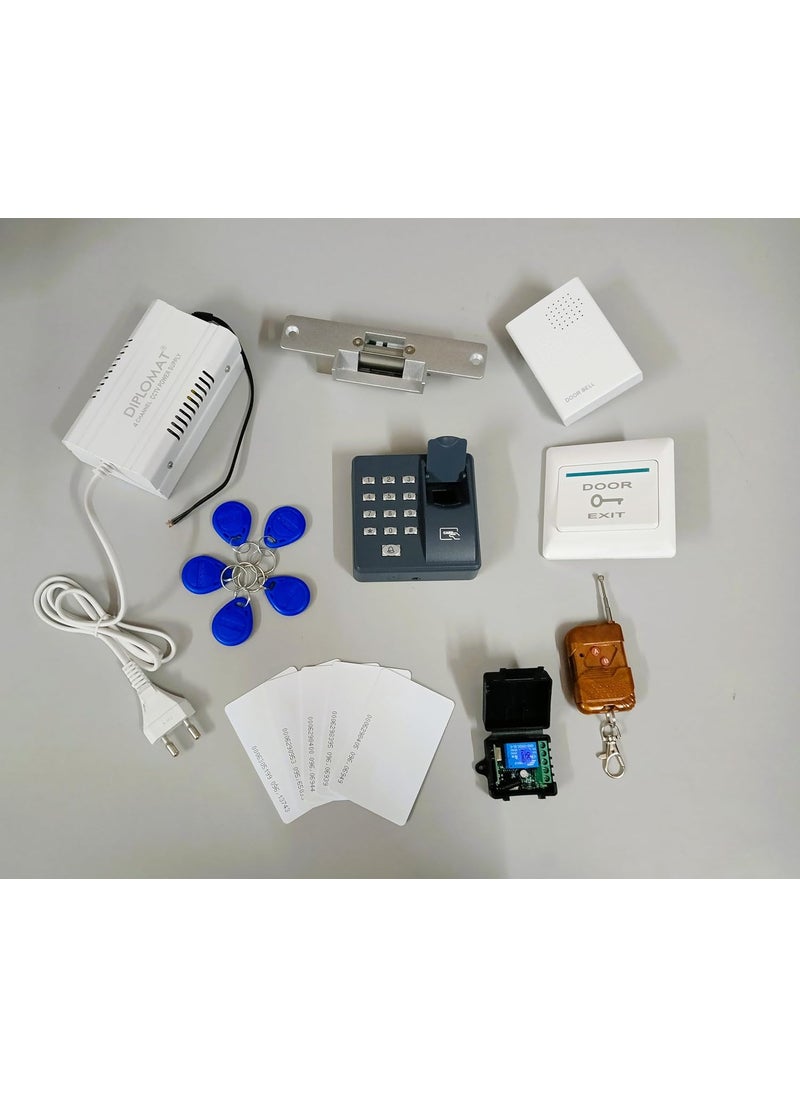 NAVKAR SYSTEMS NAVKAR SYSTEMS Biometric Access Control with Strike Lock  - Image 1
