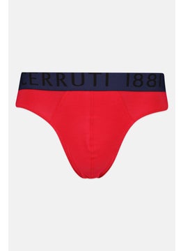 CERRUTI 1881 Men 1 Piece Brand Logo Boxer Brief, Red  - Image 1