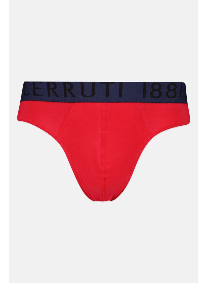 CERRUTI 1881 Men 1 Piece Brand Logo Boxer Brief, Red  - Image 1