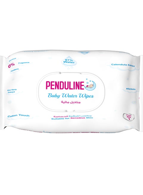 Penduline Water Baby Wipes 30 Wipes