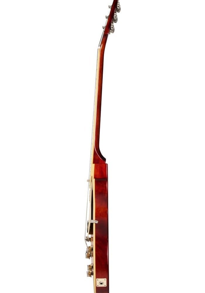 Epiphone Inspired by Gibson Les Paul Standard 60s Figured Iced Tea Burst Electric Guitar - Image 4