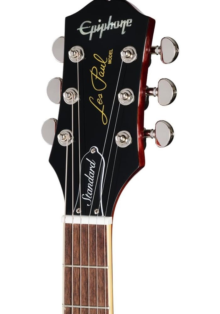 Epiphone Inspired by Gibson Les Paul Standard 60s Figured Iced Tea Burst Electric Guitar - Image 5