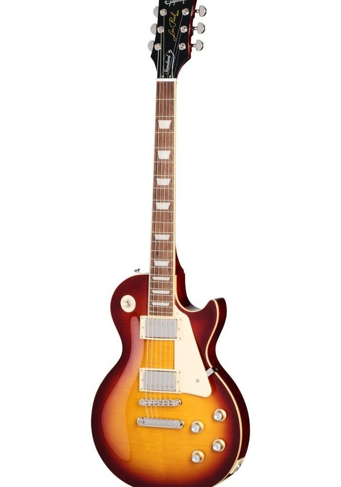 Epiphone Inspired by Gibson Les Paul Standard 60s Figured Iced Tea Burst Electric Guitar - Image 2