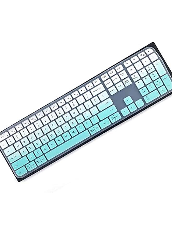 Silicone Protective Cover for Logitech MX Keys S Wireless Keyboard - MGreen - Image 2
