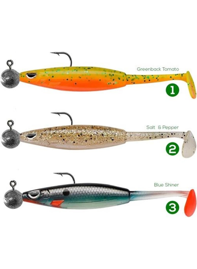 Berkley Sick Vibe Fake Silicone Lure - 9 cm 7 gr Jighead with Hook  - Image 2