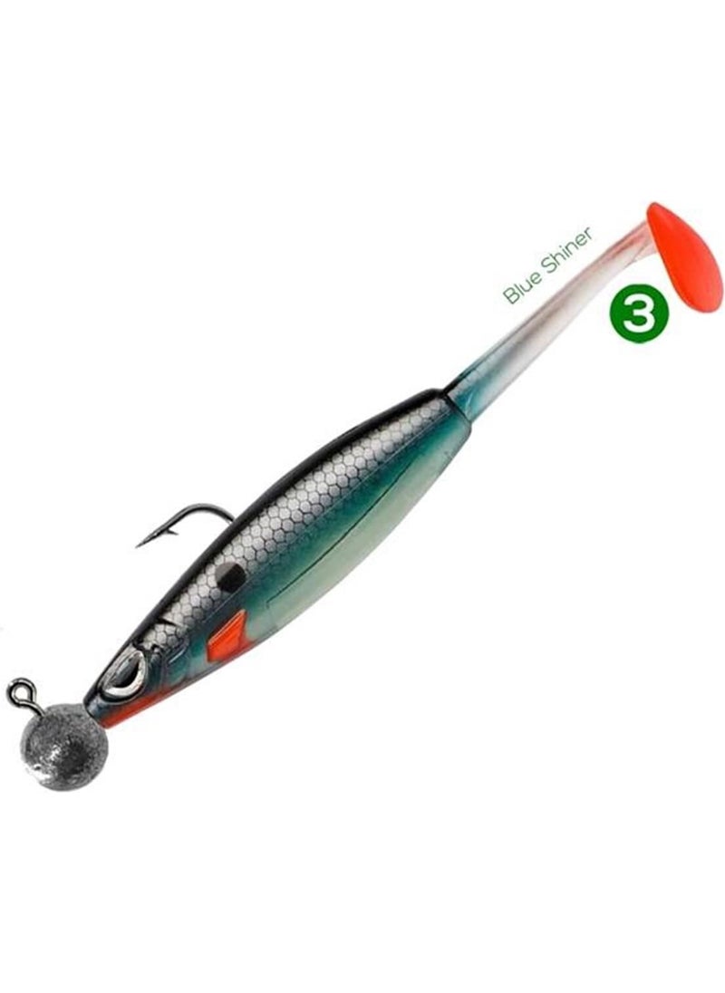Berkley Sick Vibe Fake Silicone Lure - 9 cm 7 gr Jighead with Hook  - Image 1