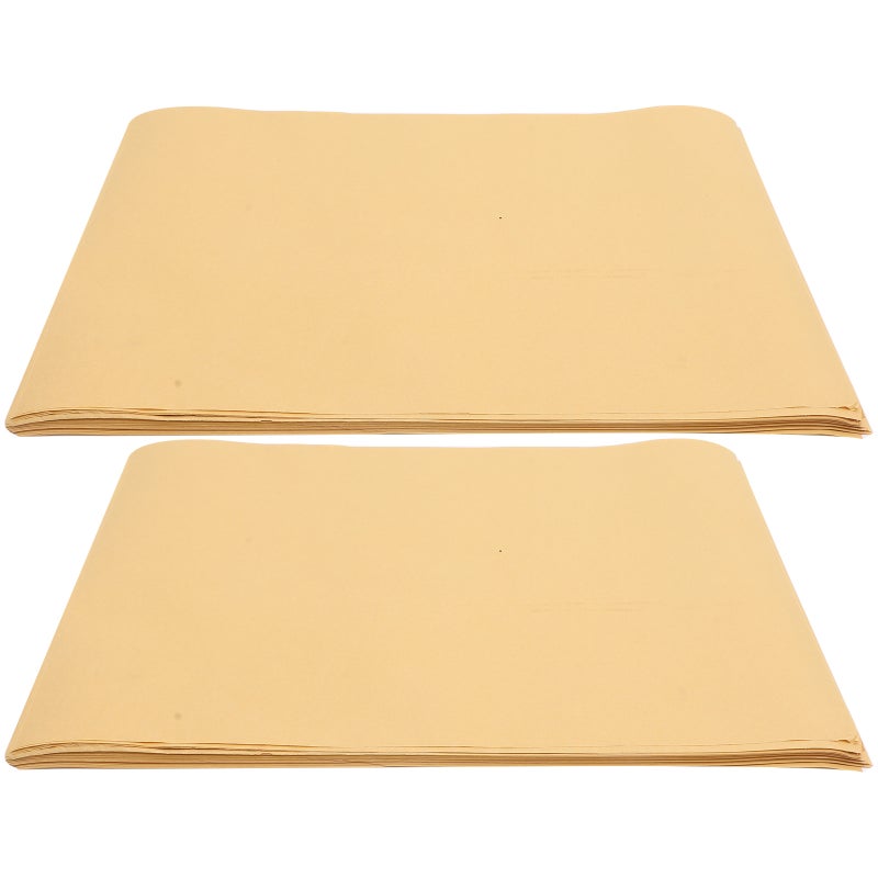100pcs Papers Greaseproof Liners Sandwich Wrapping Papers Fried Chicken Papers - Image 1