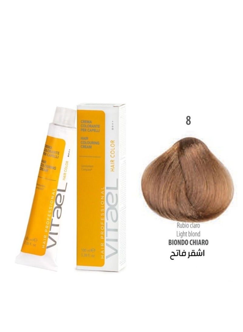 VITALE Light blonde hair dye 100 ml - Image 1
