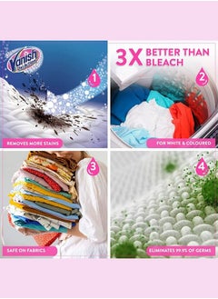 Vanish Fabric Stain Remover Liquid for Colors & White Fabrics 1L Pack of 2  - Image 3