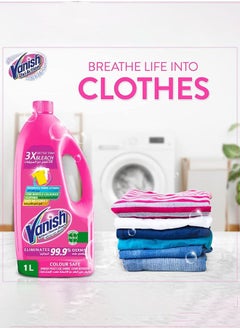 Vanish Fabric Stain Remover Liquid for Colors & White Fabrics 1L Pack of 2  - Image 2