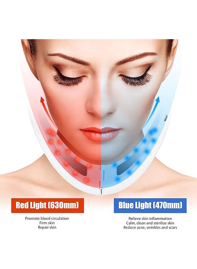 عام "مدلك الوجه الكهربائي V-Face يستخدم تقنية EMS لتدليك الوجه ويحسن مظهر الذقن المزدوج وضغط الوجه، مع إمكانية تعديل الضغط وتنحيف الوجه." - Image 5