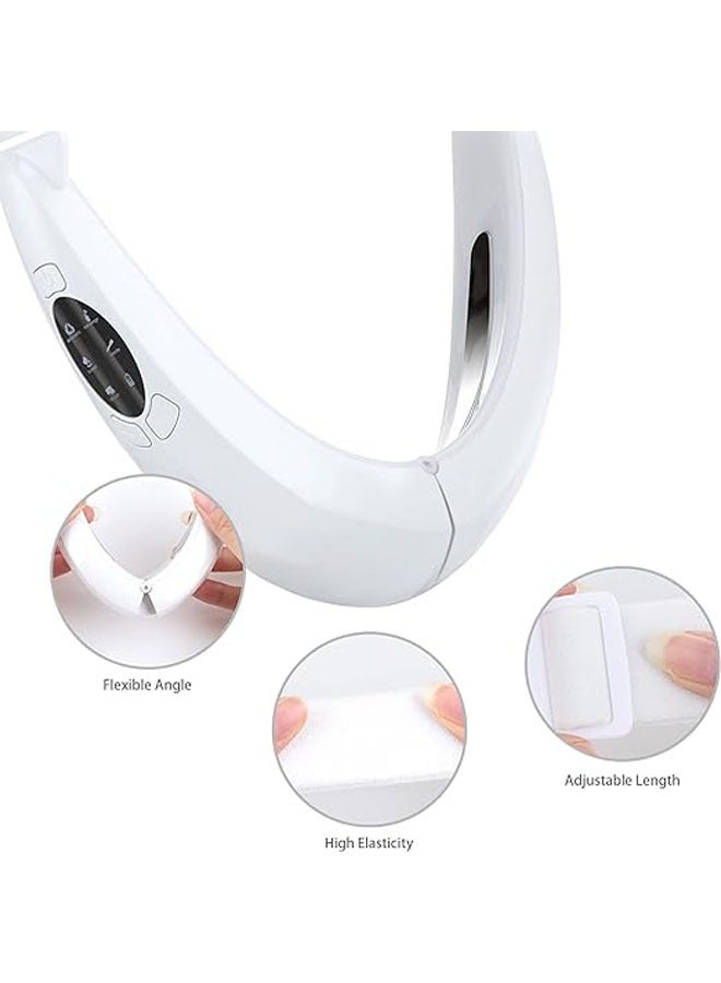 عام "مدلك الوجه الكهربائي V-Face يستخدم تقنية EMS لتدليك الوجه ويحسن مظهر الذقن المزدوج وضغط الوجه، مع إمكانية تعديل الضغط وتنحيف الوجه." - Image 3