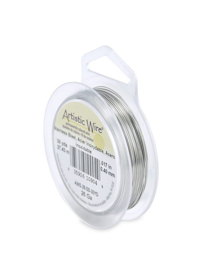Artistic Wire Stic Wire 26 Gauge / .41 Mm Stainless Steel Craft Wire 30 Yd / 27.4 M - Image 1