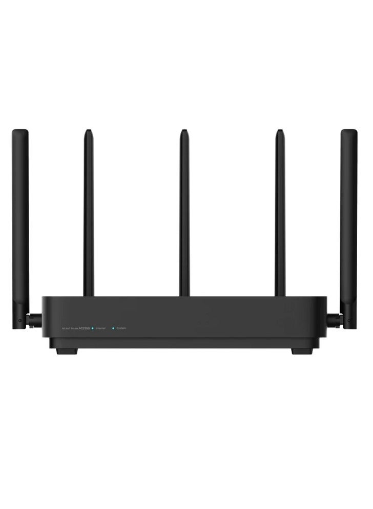 Xiaomi Mi Router Ax3200 Fast 3202Mbps Wi-Fi, 6 Mesh Networking Support, OFDMA Supports 4X4 Mu-Mimo-Global Version Black - Image 2