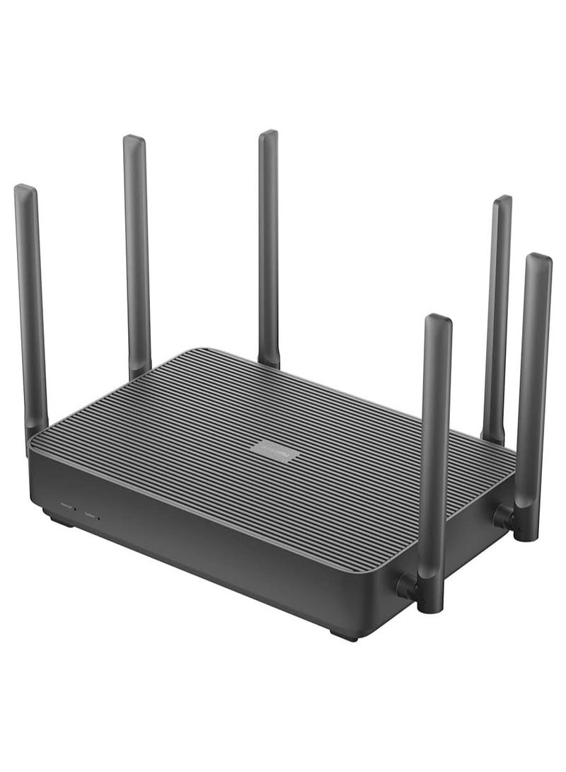 Xiaomi Mi Router Ax3200 Fast 3202Mbps Wi-Fi, 6 Mesh Networking Support, OFDMA Supports 4X4 Mu-Mimo-Global Version Black - Image 1
