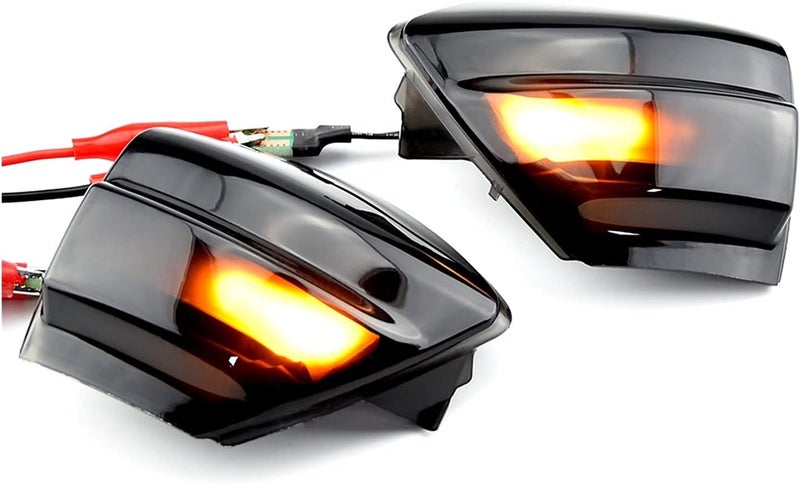 QASULER Dynamic Turn Signal Side Wing Mirror Indicator Light - Image 1