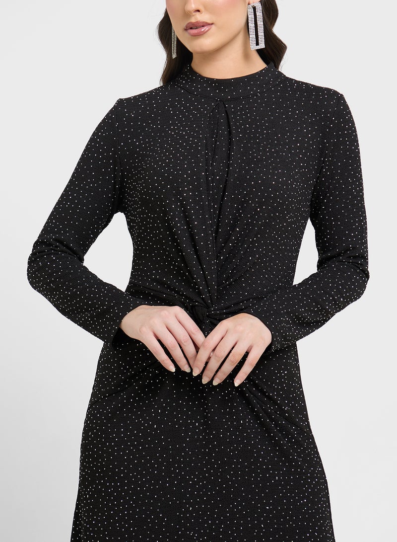 ELLA Bodycon Shimmer Dress  - Image 3