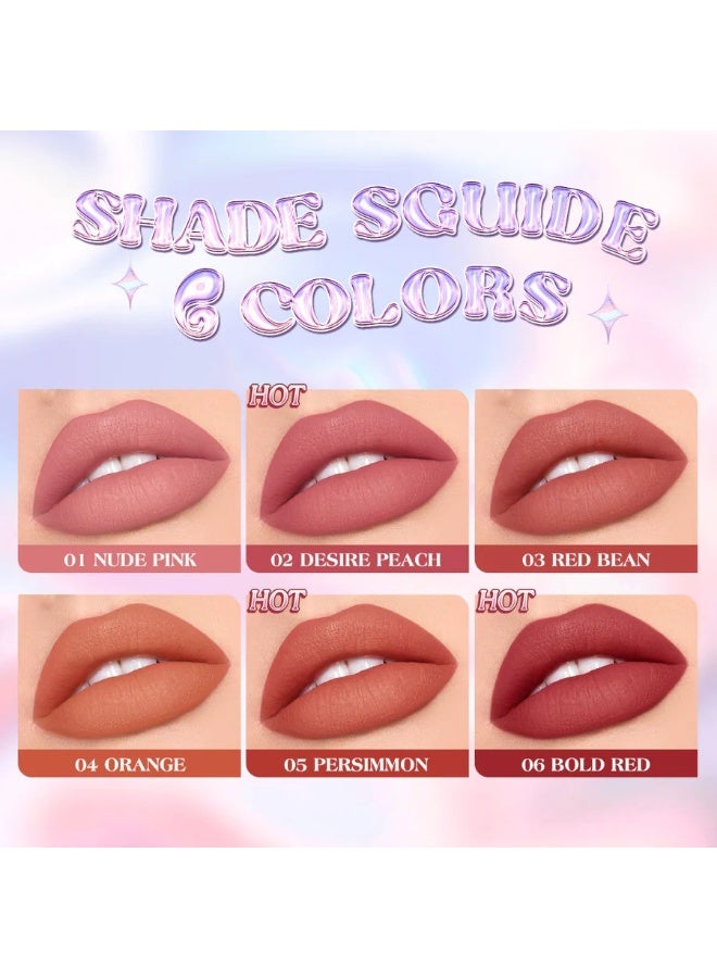 Banxeer Marble Texture Matte Finish Super Stay Lip Gloss For Girls - Image 5