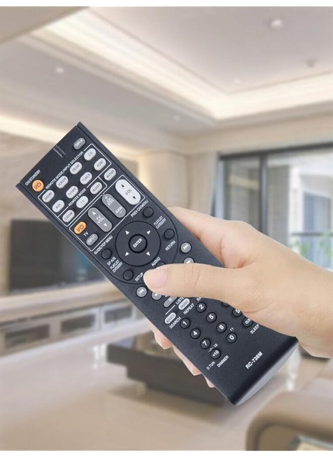 erorex - Rc 736M Replacement Remote Control For Onkyo Ht R570 Ht S5200 Hts5200B Htp 570 Skf 570L - Image 1