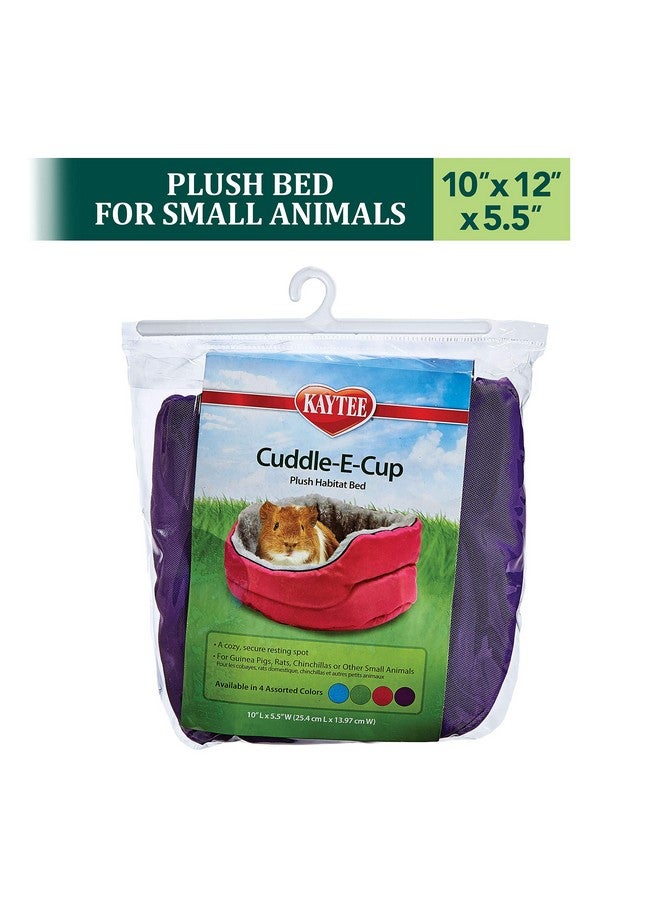 Kaytee Super Sleeper Cuddle-E-Cup Bed for Pet Guinea Pigs, Rats, Chinchillas and Other Small Animals - Image 4