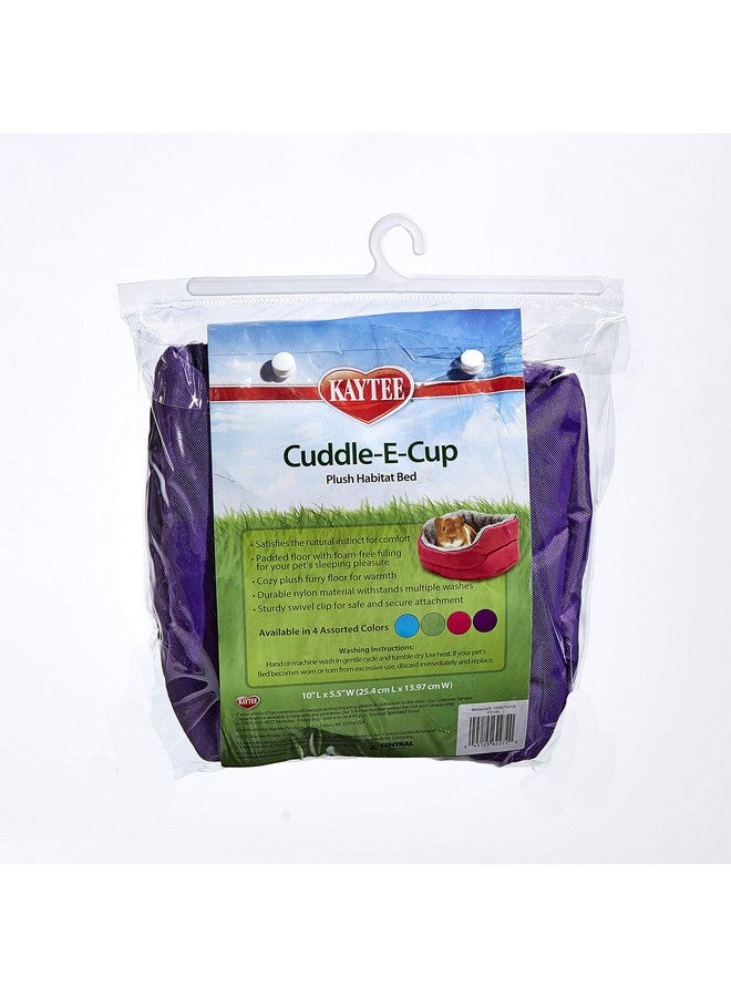 Kaytee Super Sleeper Cuddle-E-Cup Bed for Pet Guinea Pigs, Rats, Chinchillas and Other Small Animals - Image 3